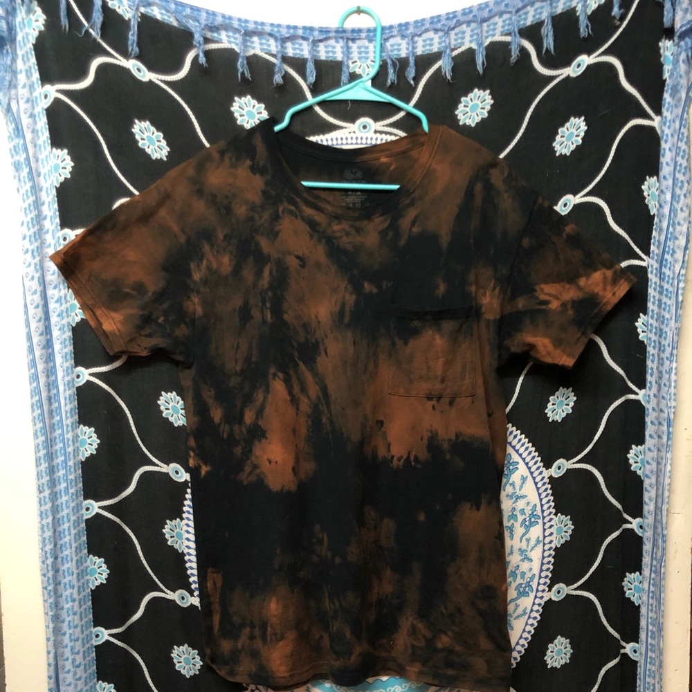 Oversized Acid wash tee